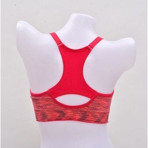 Vrouwen Sportbeha Verstelbare Spaghetti Strap Padded Top Voor Fitness Running Gym Athletic Naadloze Yoga Sport Bh Top