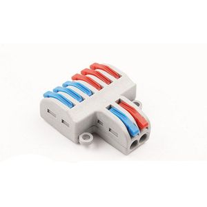 5/10 Stks/partij SPL-42/62 Mini Snelle Draad Connector Universele Bedrading Kabel Connector Dirigent Terminal blok Diy