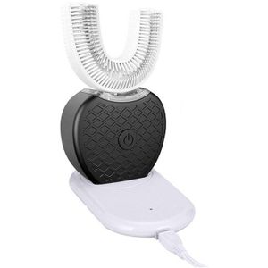 360 Graden Automatische Elektrische Tandenborstel Oplaadbare Sonic Tandheelkundige Tandenborstel Usb Siliconen Opzetborstels Oral Care Smart U Type