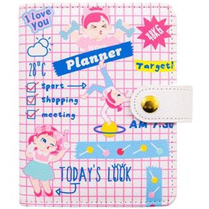 Agenda Planner Organizer Dagboek A6/A7 Dokibook Kawaii Spiraal Notebook Wekelijkse Maandelijkse Persoonlijke Reizen Dagboek Journal Note Boek