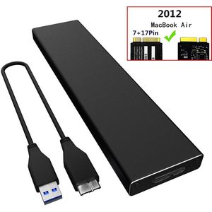 Externe Harde Schijf Case Voor Macbook Air Ssd Usb 3.0 Naar A1465 A1466 Ssd Adapter Behuizing Voor MD223 MD224 MD231 M232