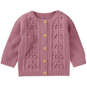 Weixinbuy Pasgeboren Baby Jas Jongens Meisjes Vest Herfst Lente Gebreide Trui Kinderen Lange Mouwen Trui Uitloper