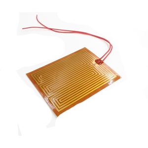 150X120Mm 12V 28W 12V 100W Pi Verwarming Film Plaat Polyimide Elektrische Verwarmde Panel pad Mat Electrotherma Flexibele Folie Olie Kachel