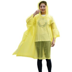 1Pc Regenjas Motor Elektrische Scooter Eva Non-Wegwerp Regen Kleding Vrouwen Mannen Lichtgewicht Regen Cape Huishoudelijke Regenkleding