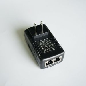 US plug, POE power adapter, Input AC 100-240 V, output DC24V 1A voor HIKVISION Video Intercom voor DS-KV8102-IM DS-KH8301-WT