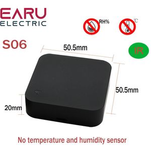 Wifi Tuya Smart Universele Ir/Rf Afstandsbediening Voor Airconditioner Tv Met Temperatuur Vochtigheid Sensor Door Alexa Google thuis