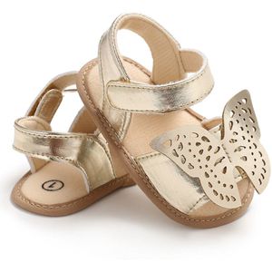 Gloednieuwe Pasgeboren Peuter Baby Baby Jongens Meisjes Soft Sole Crib Schoenen Leuke Vlinder Zomer Sandalen Schoenen