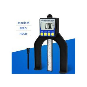 0-80Mm Lcd Digitale Hoogte Dieptemeter Digitale Profieldiepte Gauge Remklauwen Met Magnetische Voeten Tafels Houtbewerking Meten tool