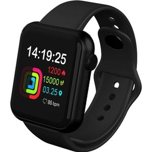 4 Kleuren 1.4 Inch Smart Armband Fitness Tracker Horloge Voor Volwassen Smartwatch Siliconen Band Armband Multifunctionele Elektronische Speelgoed