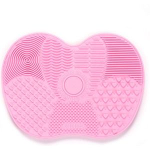 Multifunctionele Make-Up Borstel Cleaner Silicone Cleaning Pad Met Zuignap Draagbare Schoonmaken Mat Meerdere Robuuste Patronen