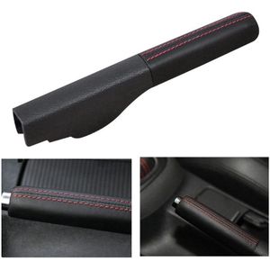 Auto Lederen Handrem Parking Handvat Cover Vervanging Voor Jetta Golf Konijn Eos MK5 MK6 1KD 711 461A