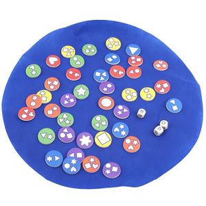 Houten Kinderen Puzzel Training Speelgoed Bordspel Schaken Geheugen Matching Game Uitziende Voor Snoep Vorm Ouder-kind Interactie