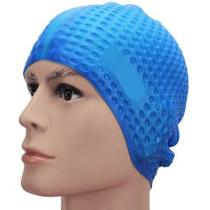 Baden Caps Voor Badmuts Siliconen Beschermen Oor Lange Haar Zomer Accessoires voor Strand Hoofd Cover Bonnet De Bain Waterdichte