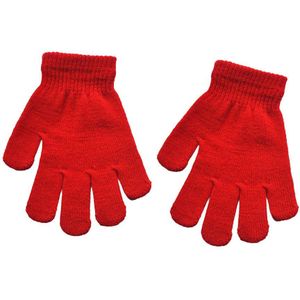 Winter Herfst Wanten Voor Kinderen Kids Jongens Meisjes Handschoenen Kids Solid Warm Volledige Vinger Gebreide Handschoenen
