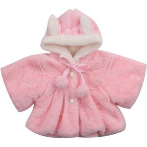 Baby Girl Pasgeboren Baby Fluwelen Bovenkleding Jas Winter Katoenen Top Jacket Coat Kleding 0-4Y
