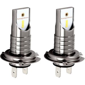 2Pcs Led Xenon H7 Auto Koplampen Lamp 12V 55W 6000K 12000LM Auto Verlichting High Power Voor led Xenon Auto Koplamp Kit Auto Styling