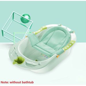 Baby Veiligheid Anti-Slip Bad Netto Kind Bad Zorg Draagbare Babybadje Badmat Verstelbare Baby Bad Accessoires Bad zorg