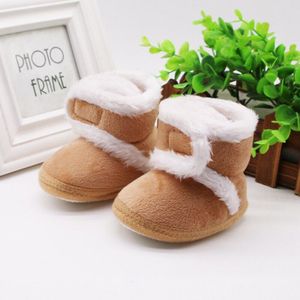 Baby Baby Warm Pasgeboren Peuter Laarzen Winter Babyschoenen Baby Meisjes Jongens Schoenen Zachte Zool Bont Sneeuw Booties Voor 0-18M