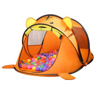 Kinderen Tent Huis Cartoon Dier Tijger Tent Voor Kinderen Kids Outdoor Sport Spel Tenten Baby Speelhuis Speelgoed Voor jongens