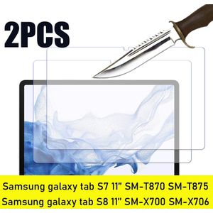 2 Packs Gehard Glas Screen Protector Voor Samsung Galaxy Tab S7 /S8 11 Fe S7 + S8 + Plus 12.4 Ultra 14.6 Beschermende Film 9H 2.5D