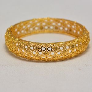 Dubai Goud Kleur Mannen Vrouwen Armband Vacuüm Gouden Kleur & Koper Brede Bangle voor Vrouwen Hand Chain Sieraden Ethiopische/ arabNigeria