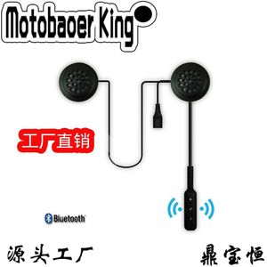 Motorhelm Bluetooth Headset Take-Out Helm Oortelefoon