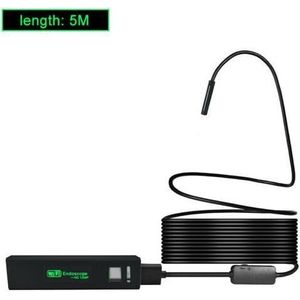 Wifi Camera Endoscoop Waterdicht 8Mm 2M 5M Usb Zachte Kabel Inspectie Video Camera Borescope Micro Endoscoop Voor ios Android