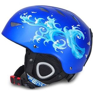 Kids Ski Helm Integraal-Gegoten Veiligheid Skateboard Volwassen Snowboard Helm Skiën Apparatuur Winter Sneeuw Winddicht Fleece
