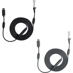 Vervanging Draad Usb 4Pin Gamepad Kabel Cord Kabel Breakaway Adapter Voor Xbox 360 Bedrade Controller Accessoires