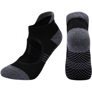 1Pair Non-slip Yoga Socks Combed Cotton Breathable Indoor Fitness Dance Sport Comfortable Socks Elasticity Home Gym