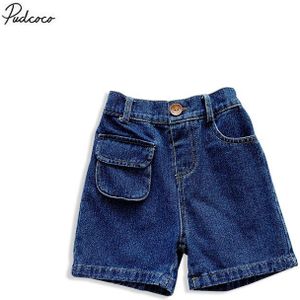 1-6Y Kids Shorts Baby Jongens Kleding Denim Losse Zakken Peuter Shorts Bottoms Jongen Outfits Blauw Shorts