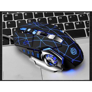 Concurrentie Games Muis Q5 Usb Wired 4 Rangen Dpi 1200/1600/2400/3200 6 Knoppen Online Games Concurrerende Muis voor Pc Computer