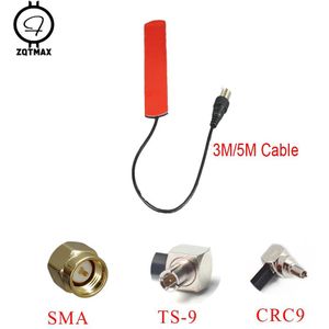 Zqtmax 2G 3G 4G Communicatie Patch Antenne Sma CRC9 TS9 Connector Lte Data Cellulaire Signaal Booster, router, Modem Met Kabel