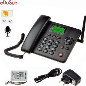 3G Wcdma Gsm Vaste Draadloze Telefoon Bellen Record Babycall MP3 Indoor Antenne In Russisch Spaans Frans Arabisch Italiaans