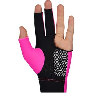 Boodun Biljart Pool Ball Shooters 3 Fingers Ademende Zachte Anti-Slip Non-Slip Sport Lycra Handschoenen