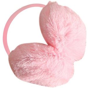 Laagste Prijs Vrouwen Mannen Winter Ronde Pluche Oor Pad Terug Dragen Warmers Oorbeschermers Effen Hoofdband auriculares ободки с ушками