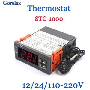 Digitale Thermostaat Temperatuur Regulator Controller 12V 24V 220V Thermoregulator, Kamer Thermostaat Incubator Termometro STC 1000