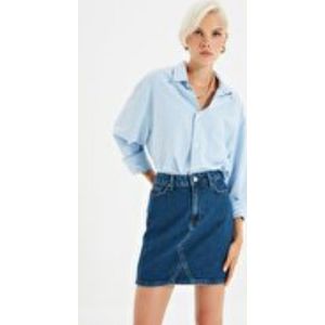 Indigo Basic Mini Denim Rok