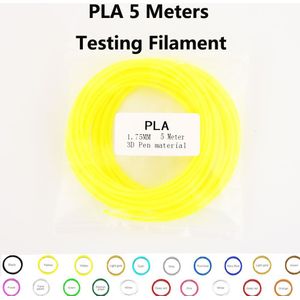 Enotepad Pla Filament 5 Meter Testen Filament Willekeurige Kleuren Gratis Milieuvriendelijke Pla Filament