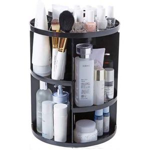 Organizer Make Storage Plastic Lade Cosmetische Mode 360-Graden Roterende Borstel Houder Sieraden Plank Afneembare Schoonheid