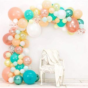 Ballon Garland Arch Kit 101 Pcs Roze En Goud Ballonnen Voor Partijen Verjaardag Wedding Party Baby Shower Decoraties Voor Meisje jongen