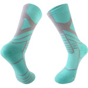 Kussen Hak Shield Compressie Sokken Fietsen Training Outdoor Sport Crew Atletische Prestaties Sokken