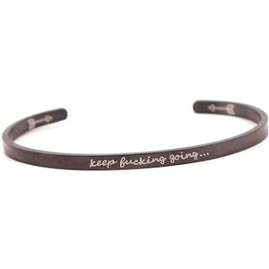 4mm Zwart Liefde Armband Voor Vrouwen Aanmoediging Rvs Armbanden Quotes Mantra Inspirational Manchet Armband