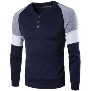 ZOGAA Lente Herfst Mannen Polo Shirt Mannen Katoen Lange Mouw Polo Shirt Mannelijke Toevallige Slim Fit Patchwork O Hals Sweatshirts