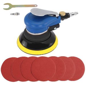 5 Inch Air Liep Orbital Sander 125 Mm Dual Action Pneumatische Sander Air Schuurmachine & Polijstmachine Voor Auto En Metalen