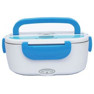 12V/24V 110V 220V Thuis Auto Truck Verwarming Lunchbox Thermostaat Voedsel Warmer Container Mini rijstkoker Eu Us Plug