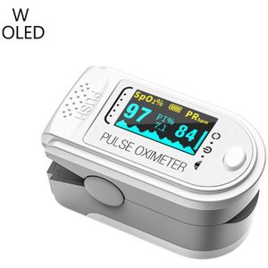 Vinger Oximeter Vingertop Pulsoxymeters Bloeddruk Hartslagmeter Oled T8WE