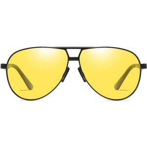 Luchtvaart Nachtkijker Mannen Gepolariseerde Luxe Dubbele Brug Zonnebril Voor Driving 5 Kleur