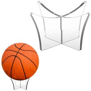 3 Pack Voetbal Standhouder Acryl Bal Display Stand Voor Volleybal Basketbal Display