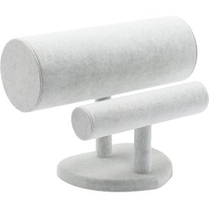 Multi-Tiers Velvet Hoofdband Display Houder Retail Sieraden Stand Rack